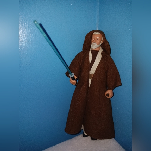 Vintage RARE 1996 Kenner Star Wars Collector Series Obi-Wan Kenobi Pre-Owned - Picture 1 of 7